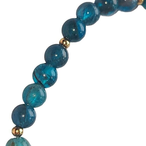 Prime Art & Jewel Blue Stone Bracelet Signed‎ PAJ BR - Picture 11 of 12